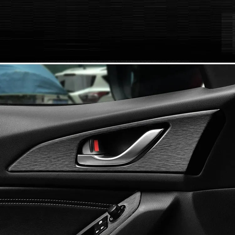 Unksera car interior decorative film sticker kit with 12 pre-cut pieces for dashboard and centre console protection