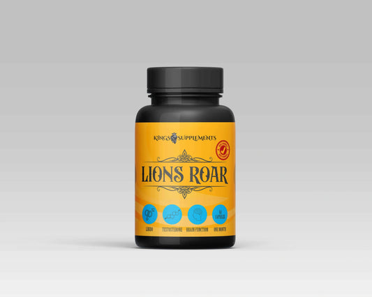 Lion's Roar Energy Supplement for natural, sustained energy without crash