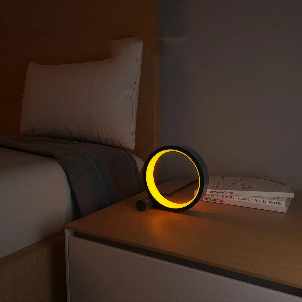 Smart aluminium LED light with colour-changing music rhythm mode and app control.