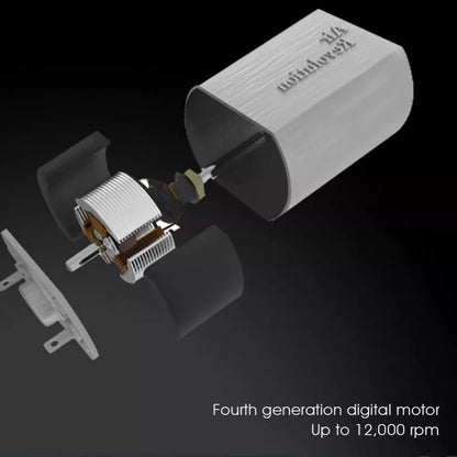 Ultra-mini portable air pump with 4 nozzles for outdoor inflation needs