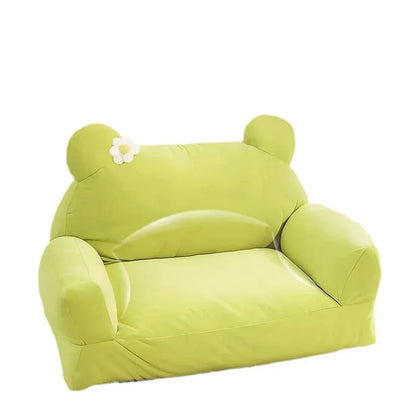 Large cloth cat nest 54x36x45cm in light green or light purple for indoor cats and small pets