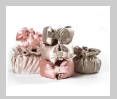 Heatless Curl Stick with cloth cover for safe, no heat hair styling