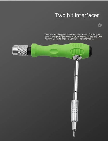 32-in-1 precision screwdriver set for mobile phone and electronics repair with multiple bits