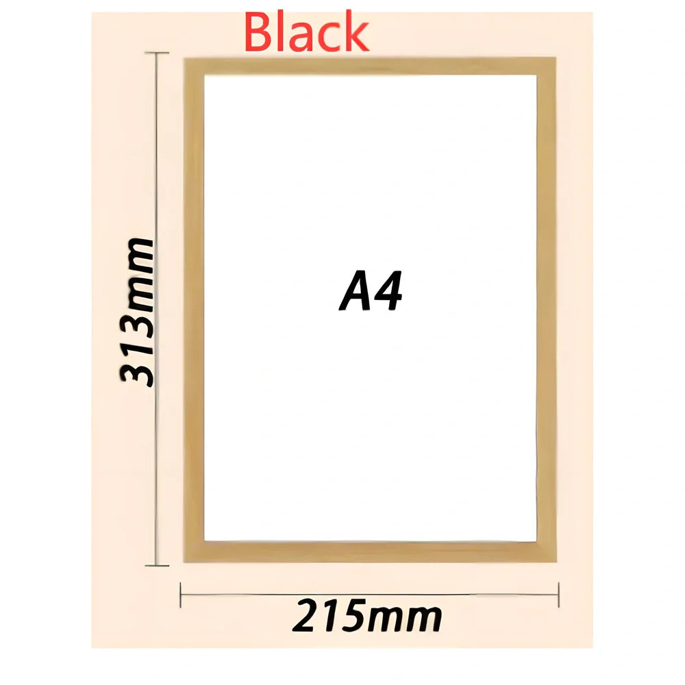 Personalised LED photo frame displaying custom black-and-white sketch with tri-colour lighting options