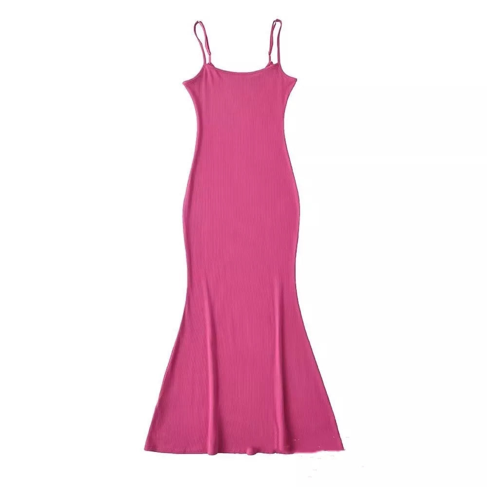 Women's Modal Shapewear Dress in black, brown, or rose red with tummy control and open crotch design