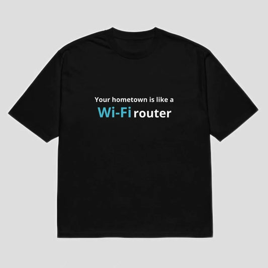 Men's black t-shirt with 3D digital printed cartoon pattern, round neck, short sleeves, loose fit