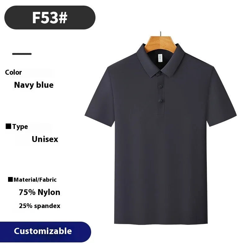 Brocade ammonia seamless polo shirt in summer colours for golf and sports