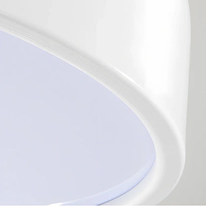 35cm linear Scandinavian chandelier with aluminium shade in black or white finish for dining table lighting