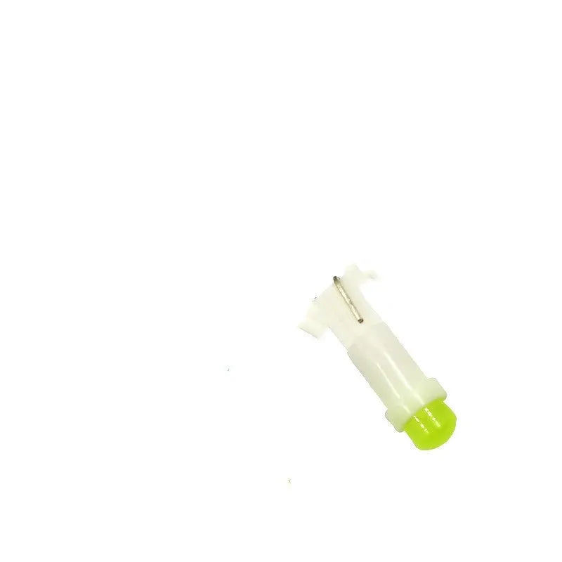 T5 LED car instrument bulb with ceramic base in multiple colours including blue, green, red and yellow