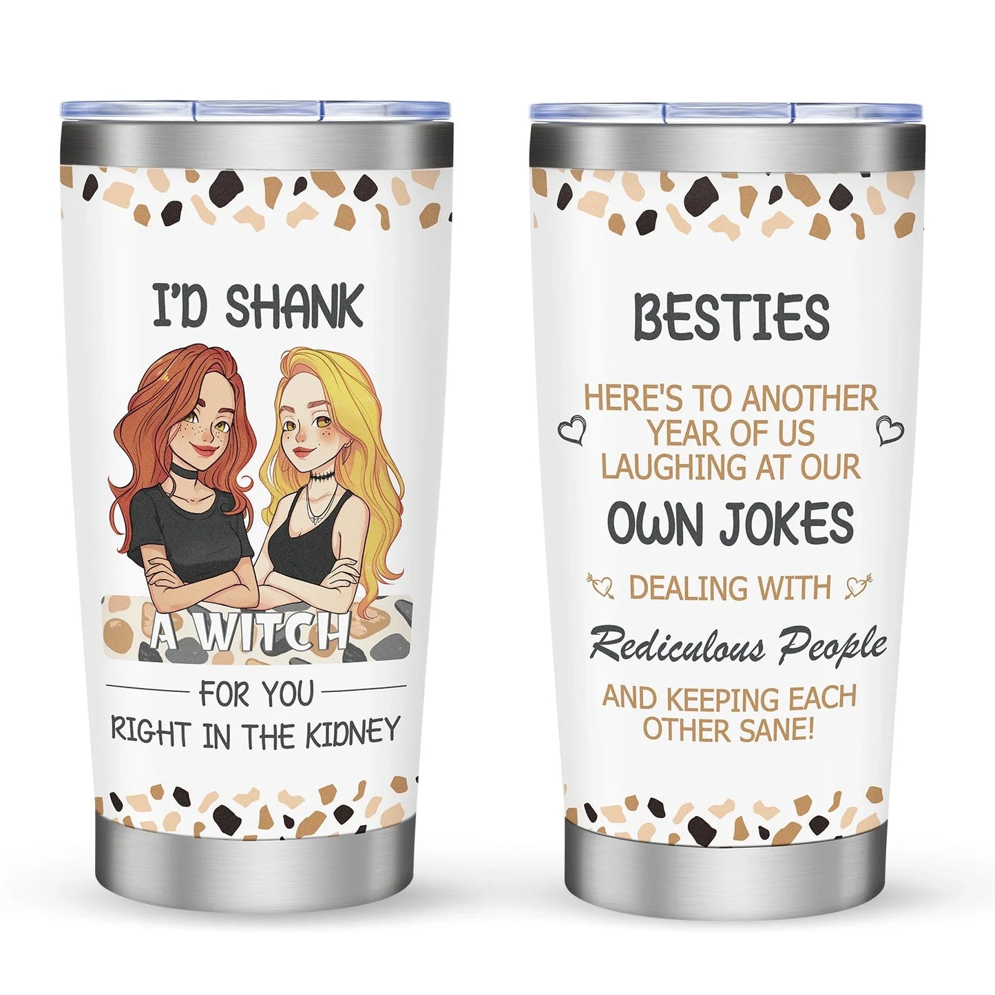 20oz Stainless Steel Car Cup Holder with Leak-Proof Lid and Secure Fit in Vehicle Cup Holder