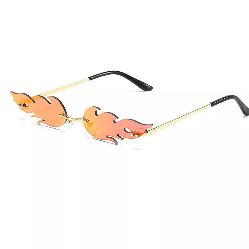 Bat-shaped sunglasses in various colors with UVA and UVB protection