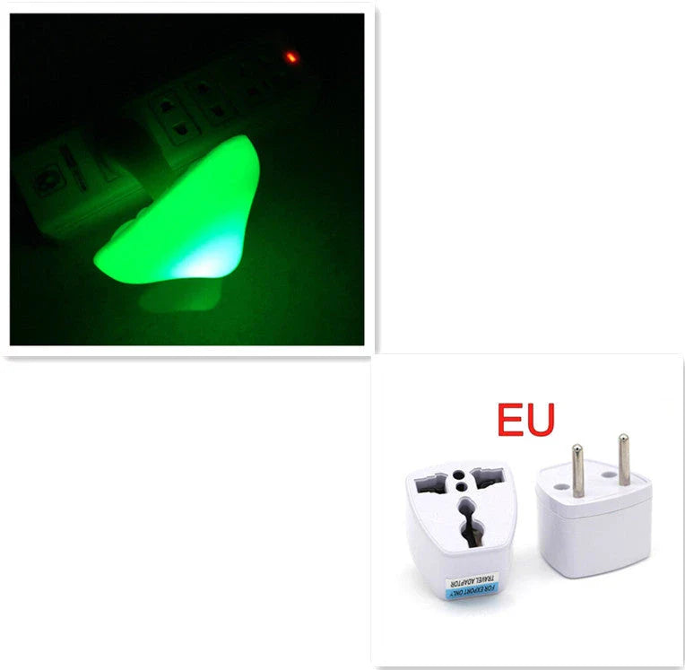 Cozy Bedroom LED Night Light with Motion Sensor - Warm, Energy-Efficient Lighting for Relaxation