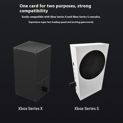 Aluminium Xbox Series X/S hard disk switching box for CFexpress to M.2 SSD expansion, includes screwdriver.
