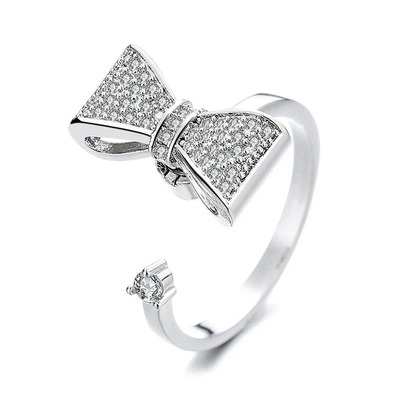 Stylish Fidget Spinner Ring with Adjustable Design, Crafted from Premium Materials for Stress Relief and Fashion