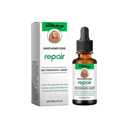 30ml bottle of nail nursing solution for gentle daily cleaning and maintenance