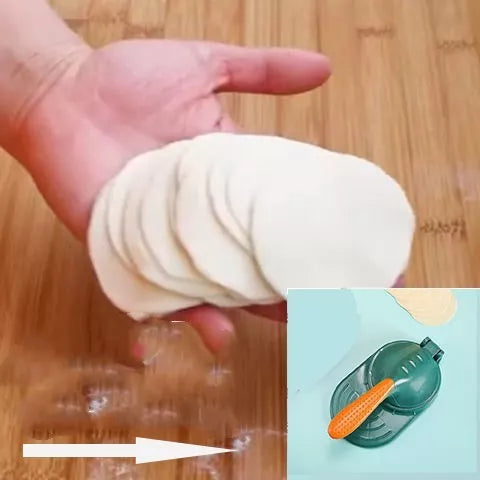 Pressure Dumpling Wrapper Maker in vibrant colors for efficient dumpling preparation
