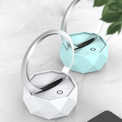 Bedside Bluetooth Speaker with vibrant RGB lighting, surround sound, and wireless Bluetooth connectivity