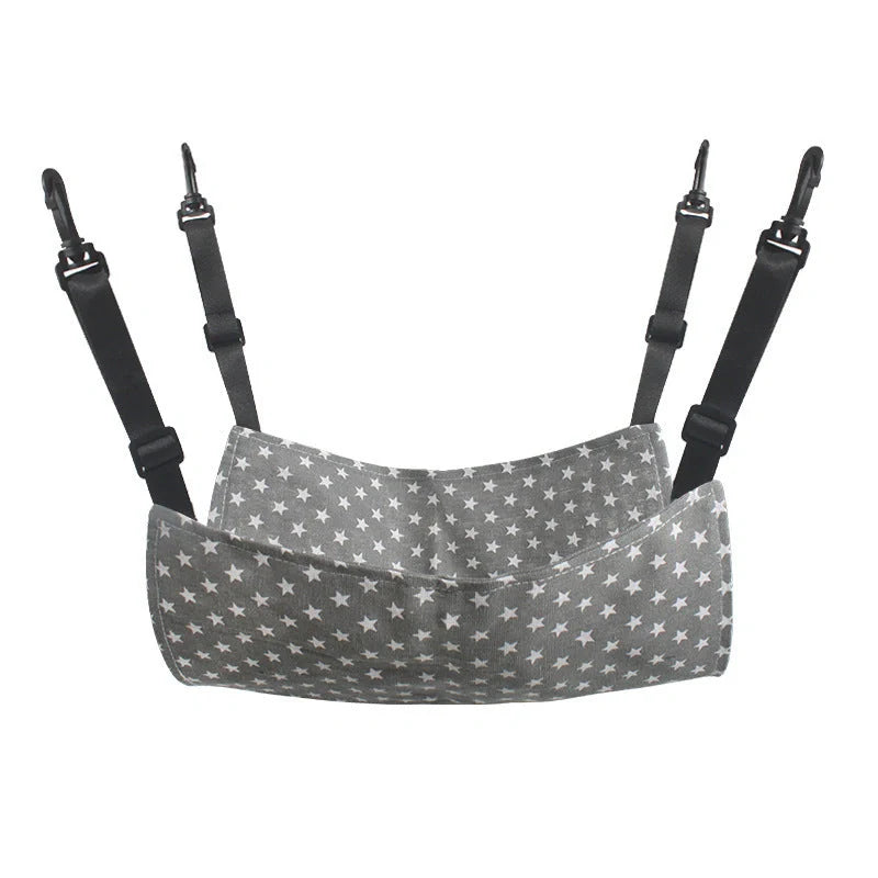 Cozy lamb fleece cat hammock bed for indoor pets, available in multiple sizes and colors