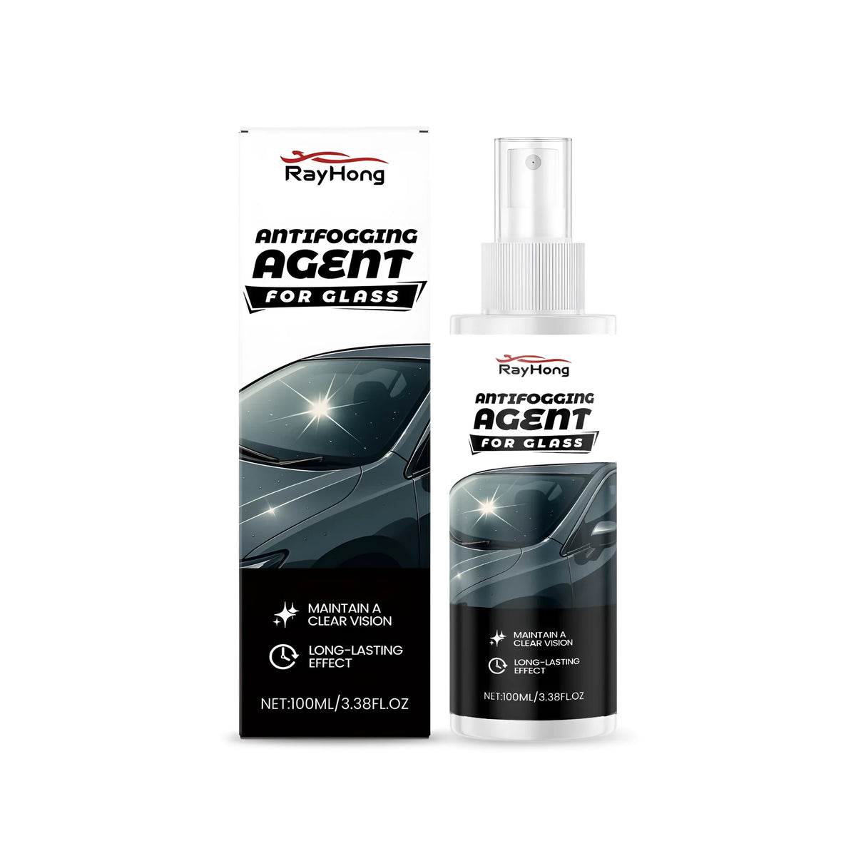 100ml antifogging agent for glass bottle with modified amino silicone oil polymer formula