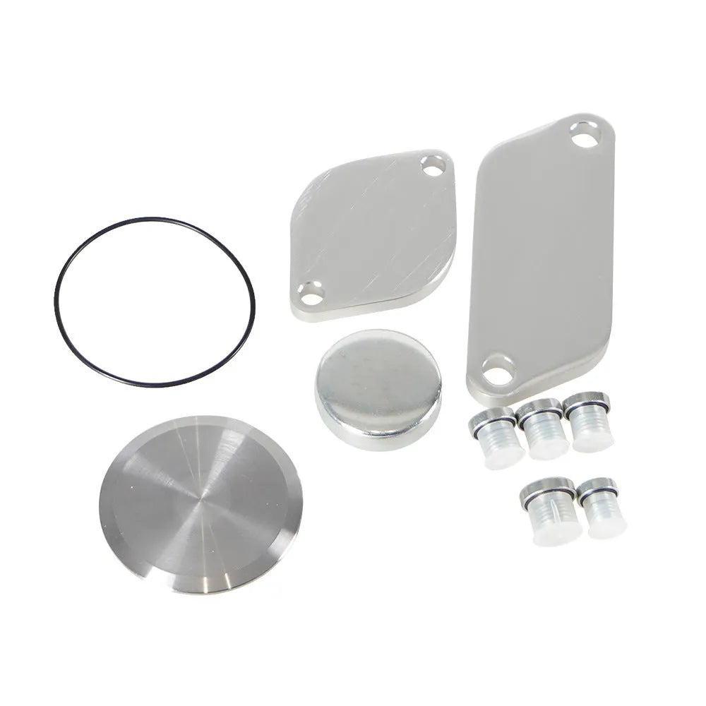 Silver aluminium alloy EGR valve cover for automotive exhaust gas recirculation systems