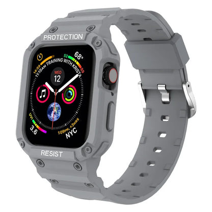 Soft TPU Apple Watch Series 8 compatible sport strap in multiple colours for 38mm and 42mm models
