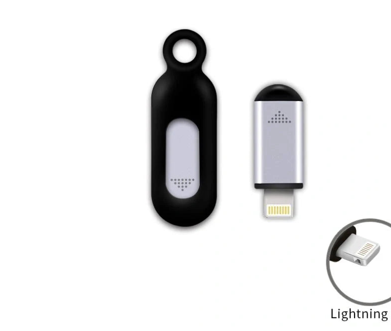 Sleek Aluminum Phone Infrared Remote Control for iOS and Android devices