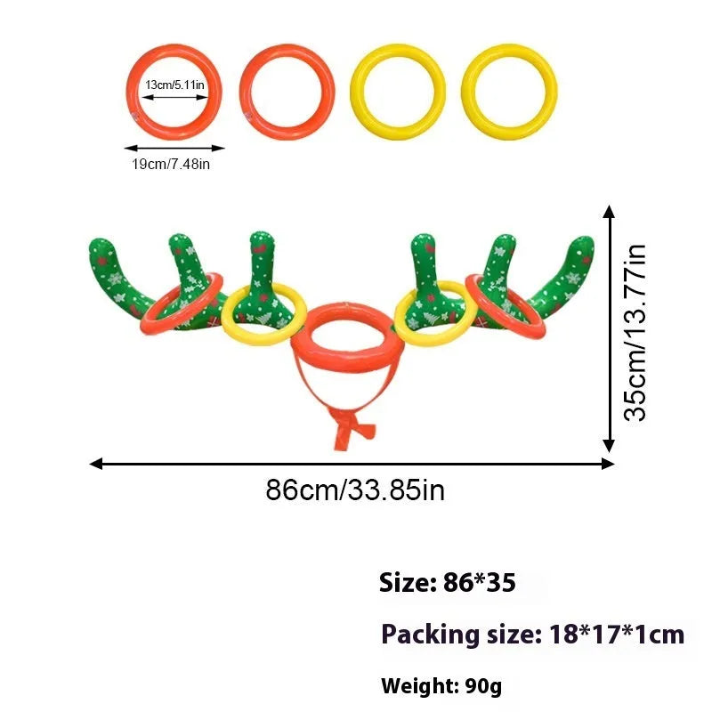 Inflatable Octopus Ferrule Throwing Toy in multiple colours for teenager ability training