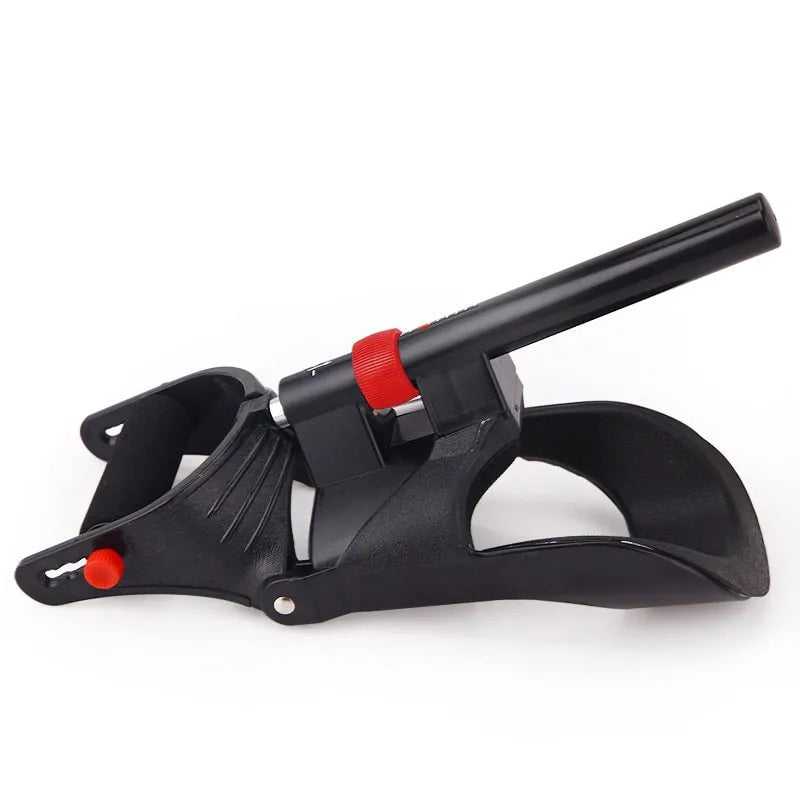 Adjustable hand grip exerciser trainer in spring steel, 31.5cm, for forearm wrist and finger strength training