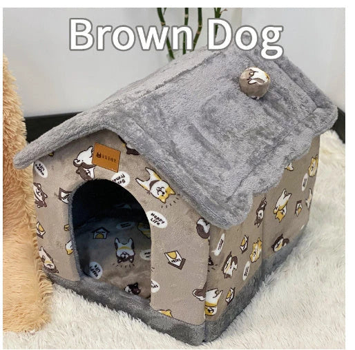 A cozy and comfortable pet bed with a self-warming fabric, durable non-slip base, and removable machine-washable cover