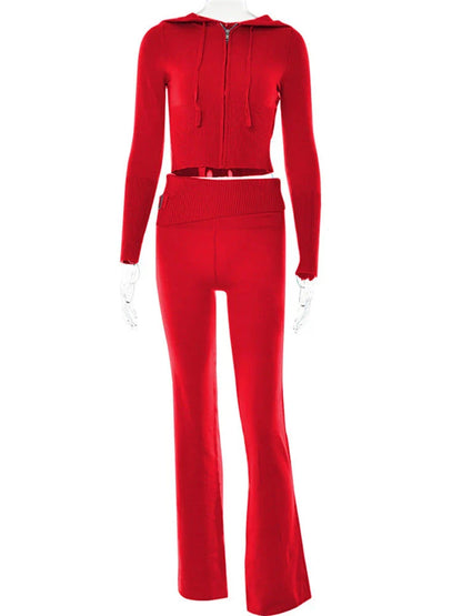 A stylish and comfortable hoodie suit set featuring a variety of color options, perfect for everyday wear.