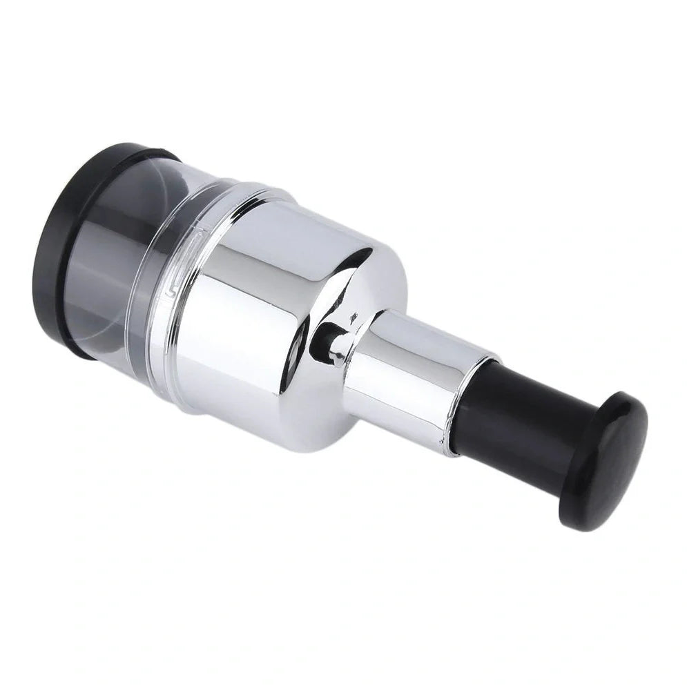 Stainless steel manual clap knife with multi-layer blades for vegetable chopping