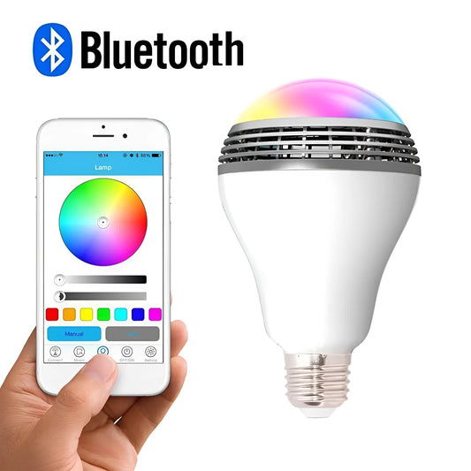 Creative Home LED Smart Bluetooth Speaker Bulb Light with E27 base