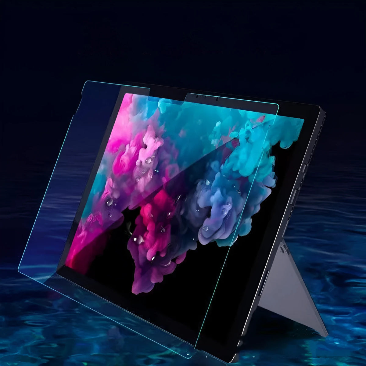 Tempered glass screen protector for Microsoft Surface laptop with HD clarity protection
