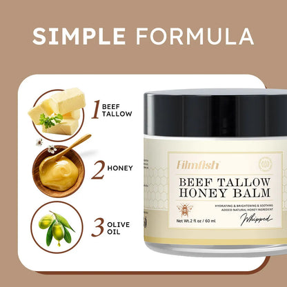 60ml honey moisturising cream jar for facial and body dry skin care