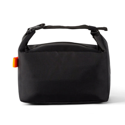 Japanese-style insulated lunch bag in Army Green with 24x14cm base dimensions