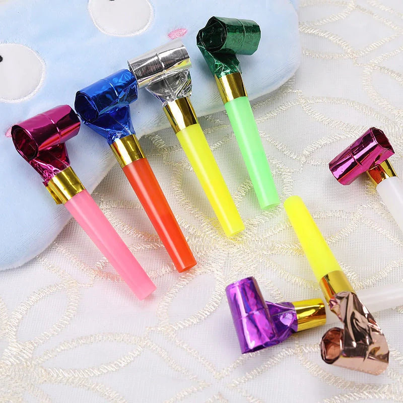 Dragon Blow Roll Toy for children, vibrant colors, lightweight plastic, 105x30mm