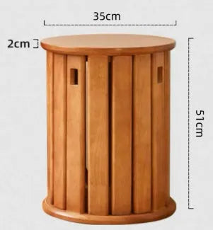 Stackable iron dining stool with round seat in modern design, showing graphic customisation option