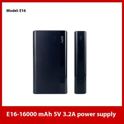 Power bank for heated clothing and mobile phones, 5000mAh to 20000mAh, 5V 7.4V 12V options, overcharge protection