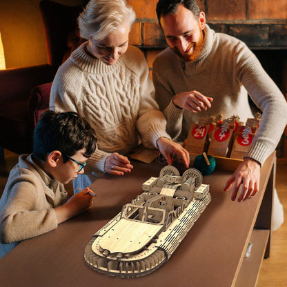 Allengrad Speedboat Shape Puzzle Toy for children's educational play