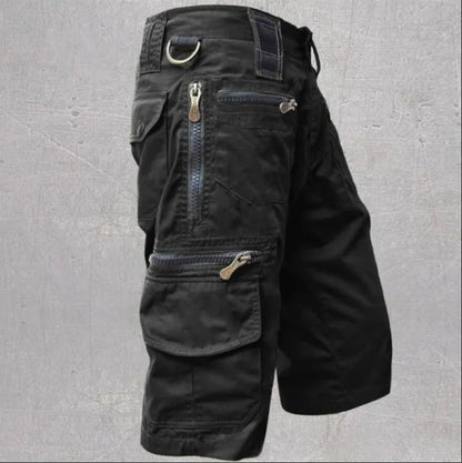 Men's loose 3D digital print shorts in cotton-blend fabric, short length, sizes S to 5XL, multiple colours