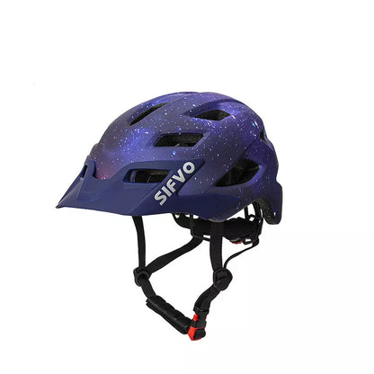 Children's bicycle and skateboard helmet in multiple colors, adjustable for a secure fit