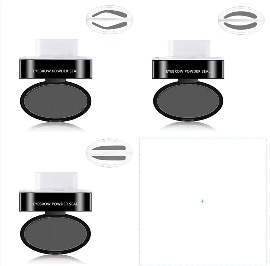 Premium Eyebrow Stamp Kit with waterproof, sweat-proof formula for effortless, natural-looking brows