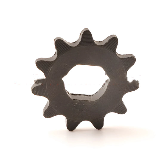Cast iron 11-tooth motorcycle gear for 25hT8F chain reduction systems