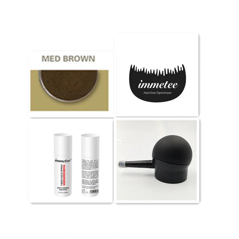 Volumizing Hair Fiber Powder - Natural Ingredients for Thinning Hair
