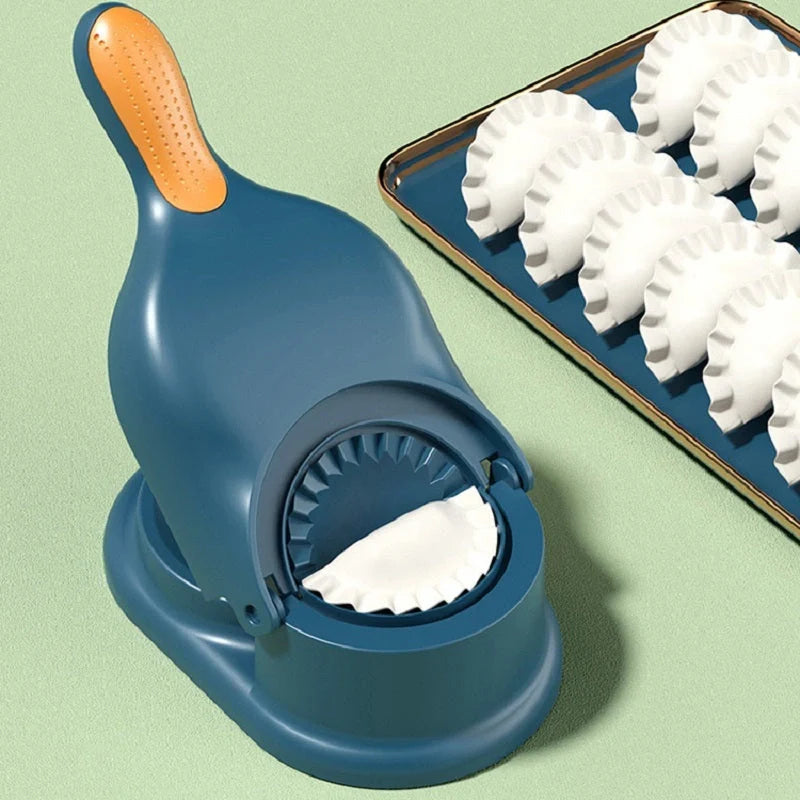 2-in-1 Dumpling Maker with non-slip handle in various colors