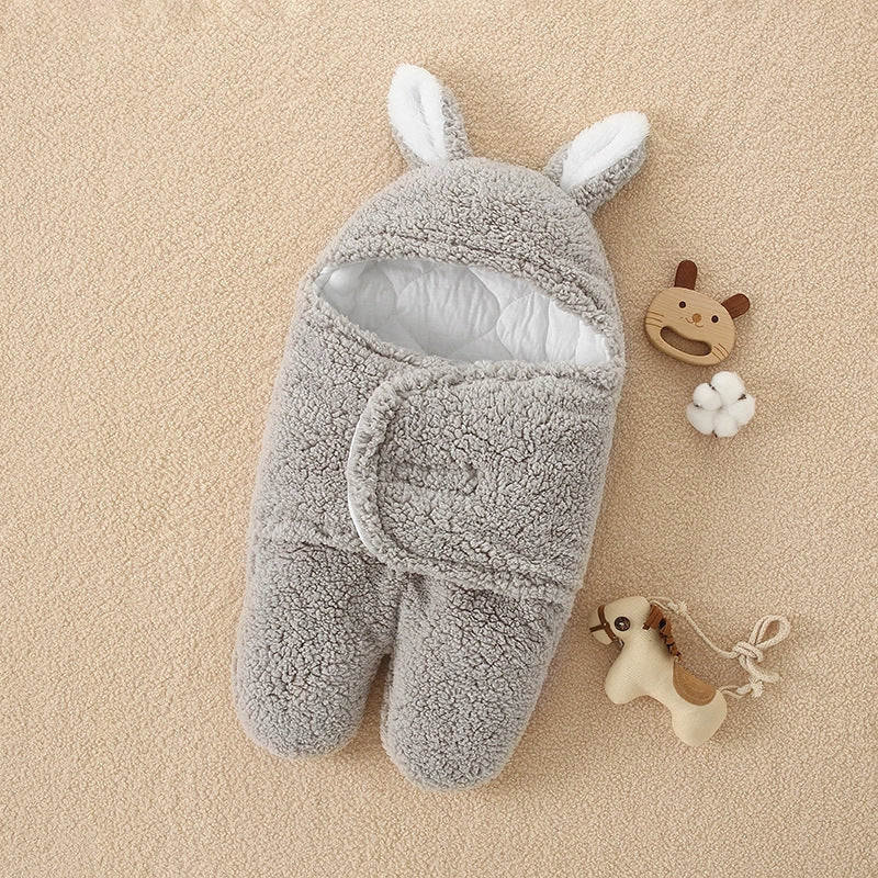 Cozy Winter Baby Quilt with Anti-Shock Design in various colors