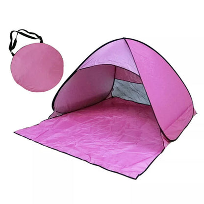 Automatic quick tent for beach and outdoor camping with instant setup