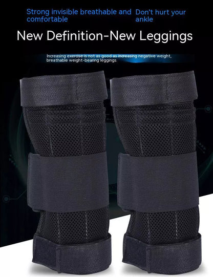 Adjustable weight sandbag leggings for running and workouts, 100% nylon