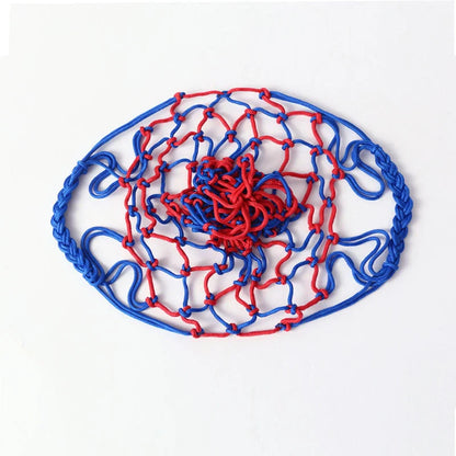 Durable mesh sports bag for basketball, football, and volleyball with bold storage options