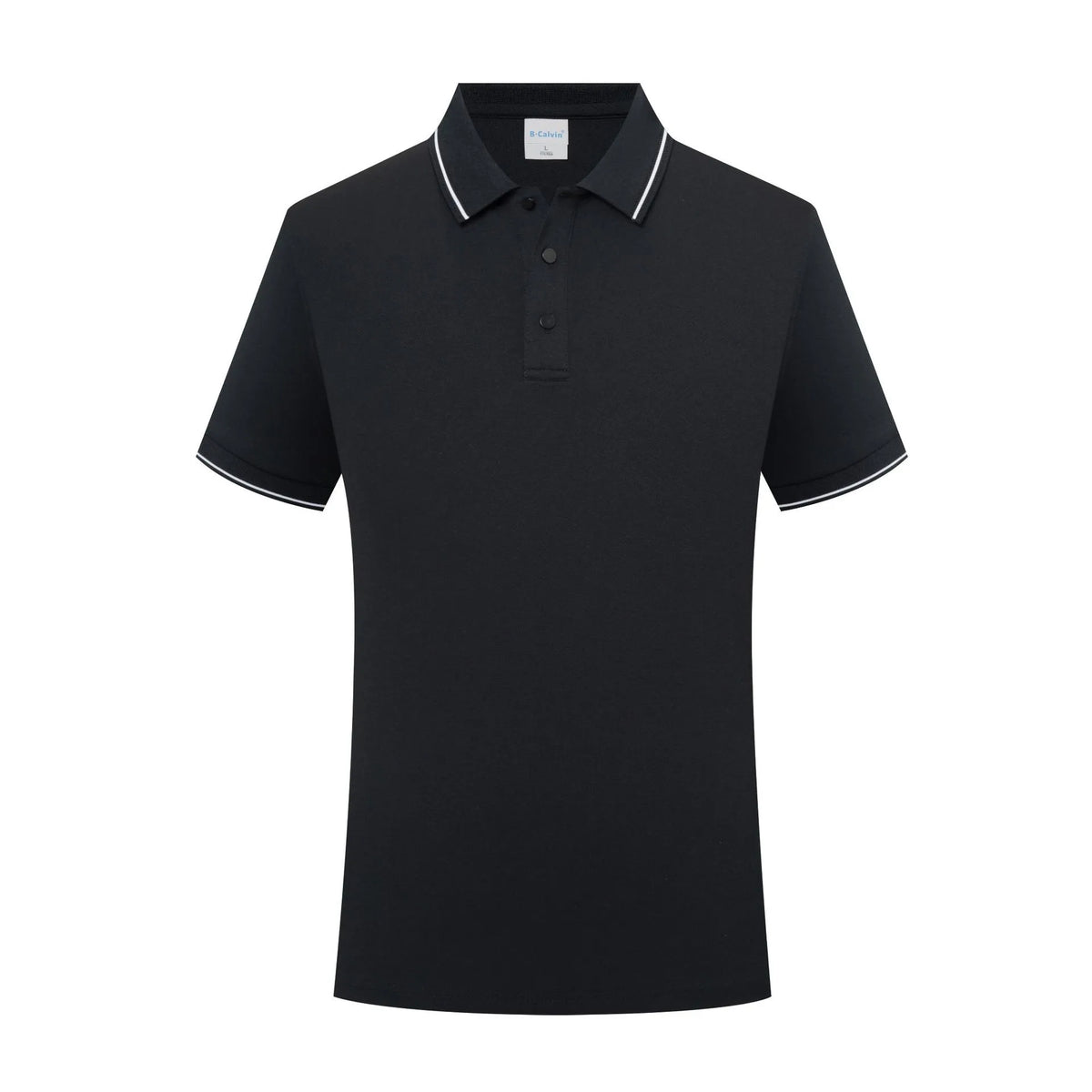 Cotton striped short sleeved workwear T-shirt in pink, navy blue and white, sizes S to 5XL